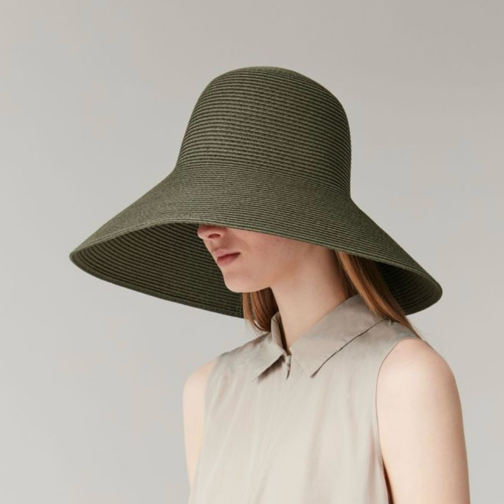 COS Wide Brim Straw Hat - Picture 2 of 8